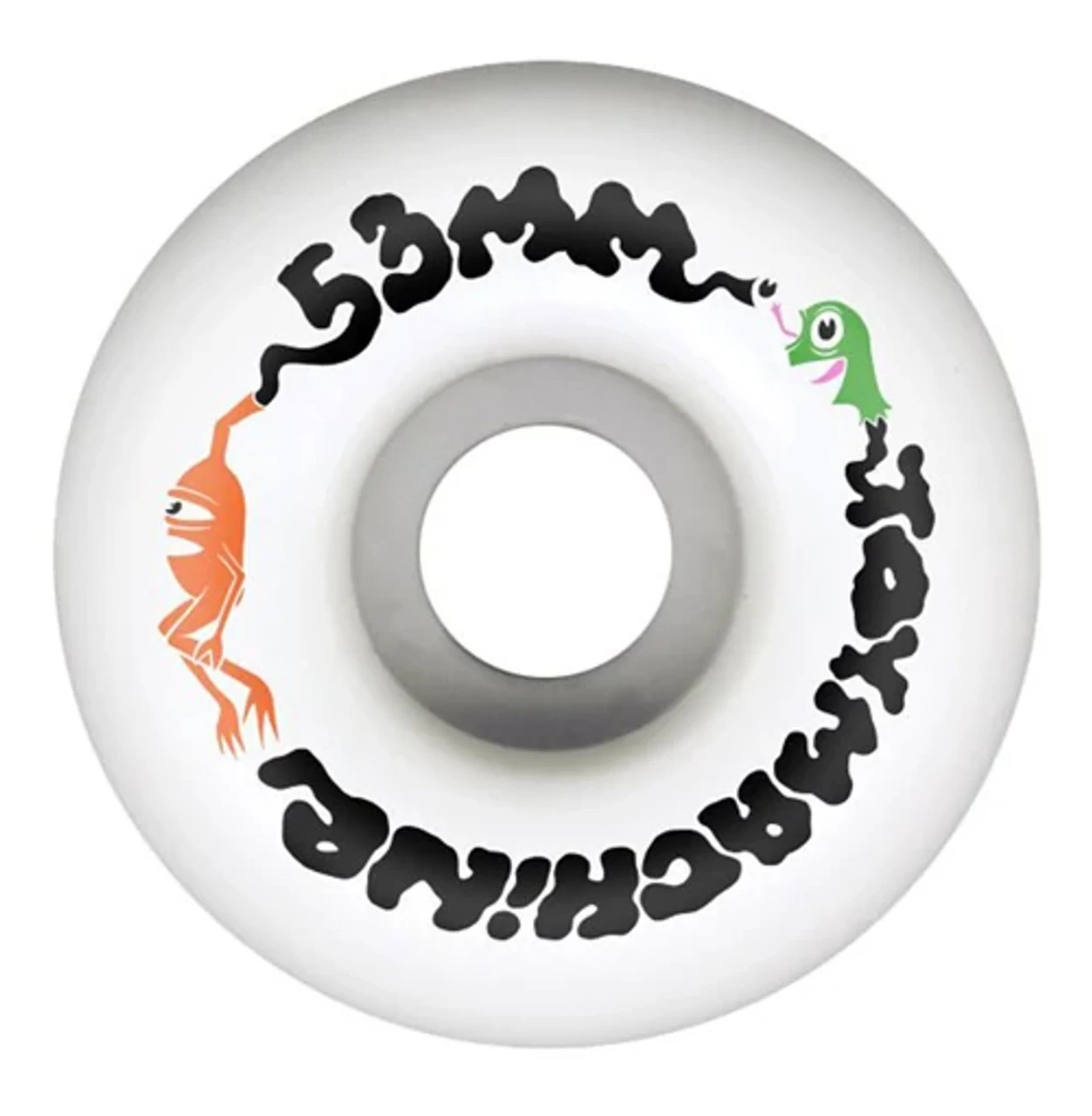 Toy Machine Wheels 53mm 99A Trail White 2 Toy Machine Wheels 53mm 99A Trail White - Image 2