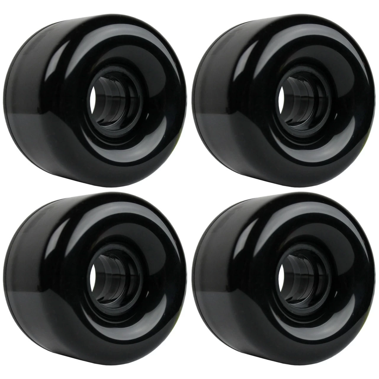 65mm X 44mm 83A BlackWheels (Set Of 4) 1 65mm X 44mm 83A BlackWheels (Set Of 4)