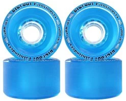 Paris Longboard Trucks, Wheels, Hardware, And Abec 7 Bearings Kit - V2 180 Fuschia + Bigfoot 70mm 80A Blue -Powell Peralta Store WLB BF70PF BLU 4 03907.1666730292