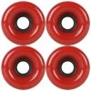 Blank Skateboard Longboard Wheels 78A USA Made Oxblood 64mm X 43mm