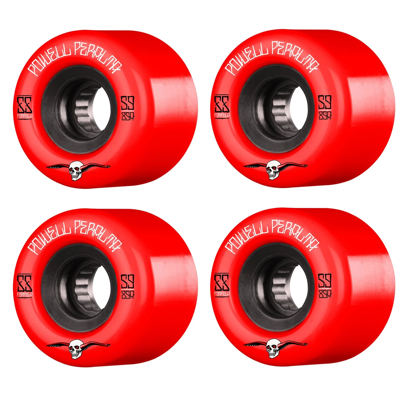 Powell Peralta Wheels G-Slides Red 59mm 85A 1 Powell Peralta Wheels G-Slides Red 59mm 85A