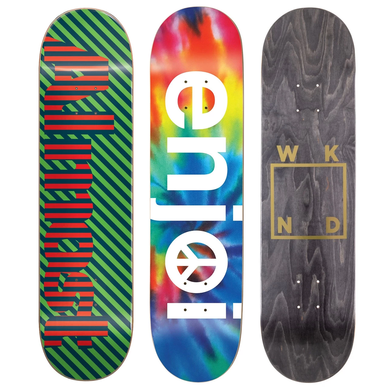 Almost/Enjoi/WKND Skateboard Deck 3-Pack Bulk Lot Of Decks All 8.0" 1 Almost/Enjoi/WKND Skateboard Deck 3-Pack Bulk Lot Of Decks All 8.0"