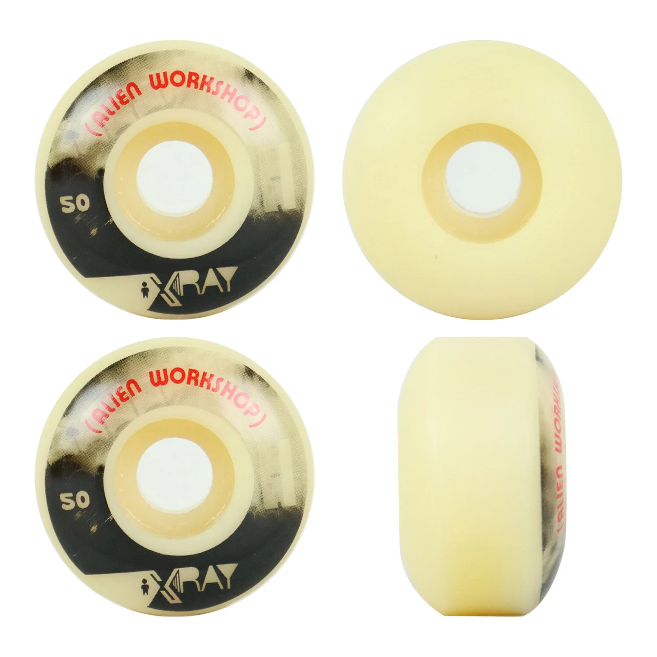 Alien-Workshop Alien Workshop Skateboard Wheels 50mm 99A X-Ray 1 Alien-Workshop Alien Workshop Skateboard Wheels 50mm 99A X-Ray