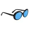 Glassy Eyewear Sunglasses Burt Premium Plus Polarized Black/Blue Lens
