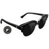 Glassy Eyewear Sunglasses Carrie Premium Plus Polarized Black