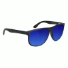 Glassy Eyewear Sunglasses Cole Premium Polarized Blackout/Blue Mirror