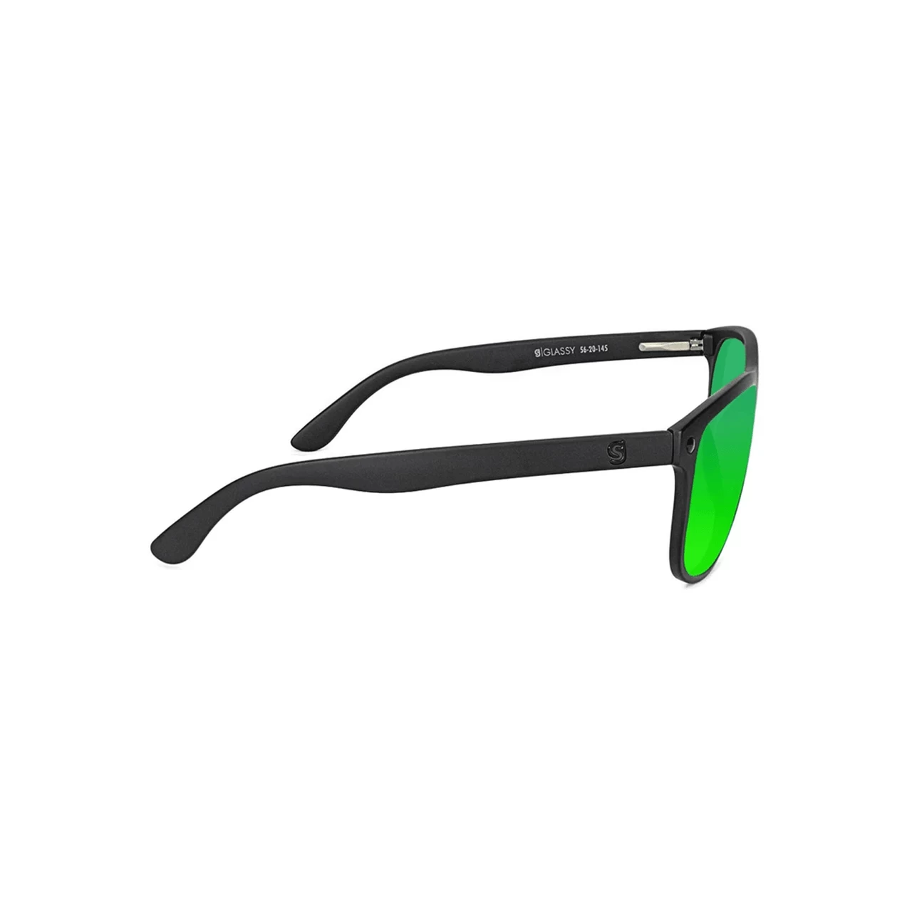 Glassy Eyewear Sunglasses Cole Premium Polarized Blackout/Green Mirror 3 Glassy Eyewear Sunglasses Cole Premium Polarized Blackout/Green Mirror - Image 3