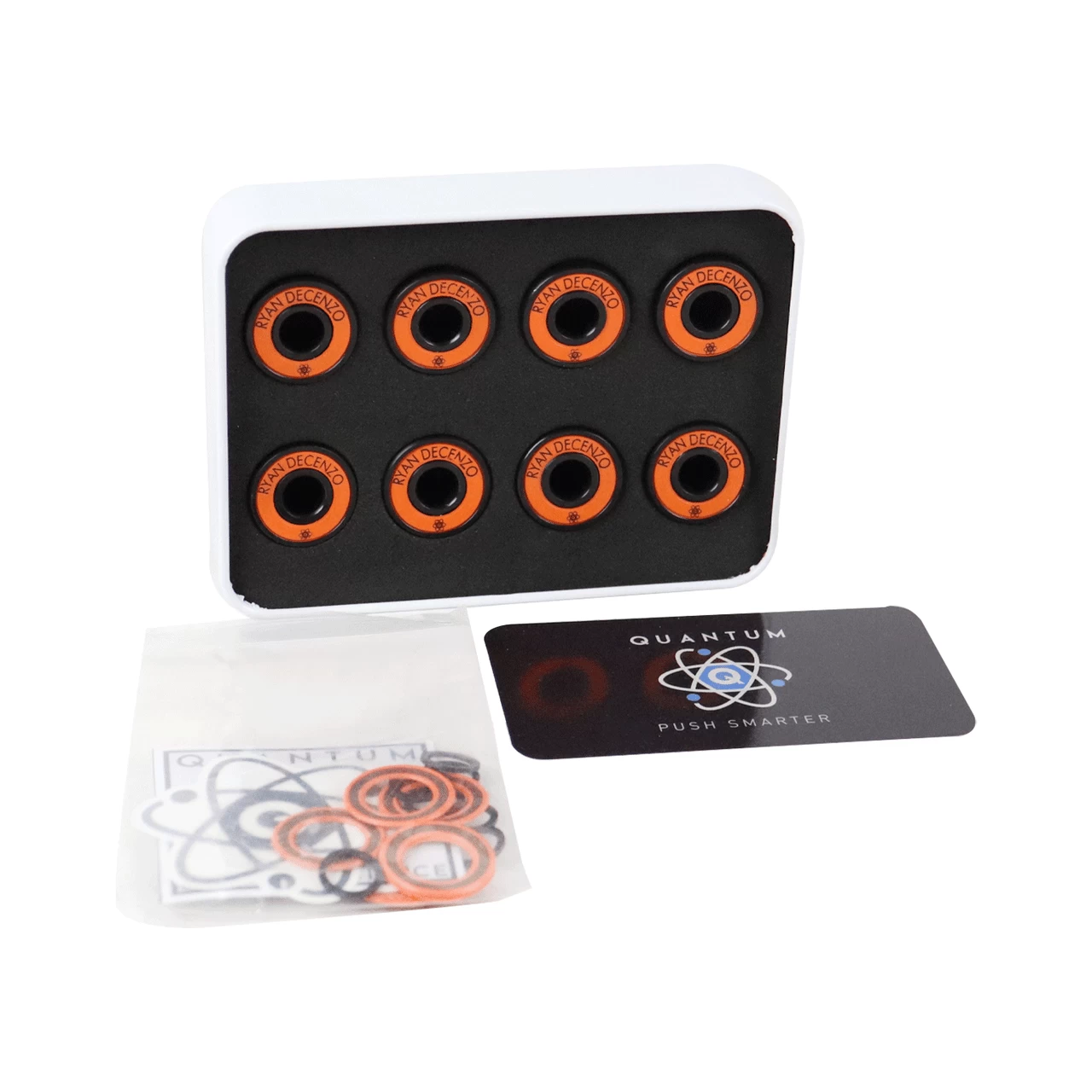 Quantum Bearing Science Ryan Decenzo Isotope Signature Pro Series Skateboard Bearings Kit 2 Quantum Bearing Science Ryan Decenzo Isotope Signature Pro Series Skateboard Bearings Kit - Image 2