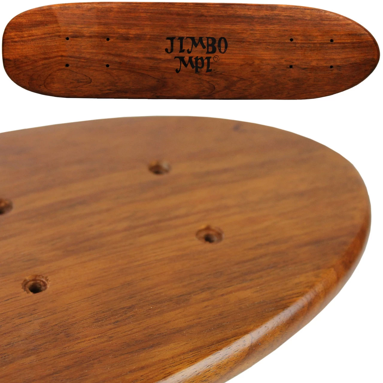 Floating Industrial Style Vintage Mahogany Skateboard Deck Shelf With Pipe Mounting System – Custom Made Indoor Skate Shelving 6 Floating Industrial Style Vintage Mahogany Skateboard Deck Shelf With Pipe Mounting System – Custom Made Indoor Skate Shelving - Image 6