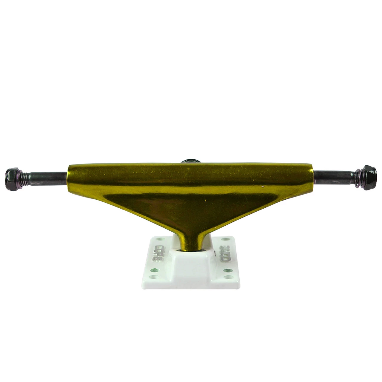 Core Trucks 5.25 (8.0") Anodized Gold / White Base 3 Core Trucks 5.25 (8.0") Anodized Gold / White Base - Image 3