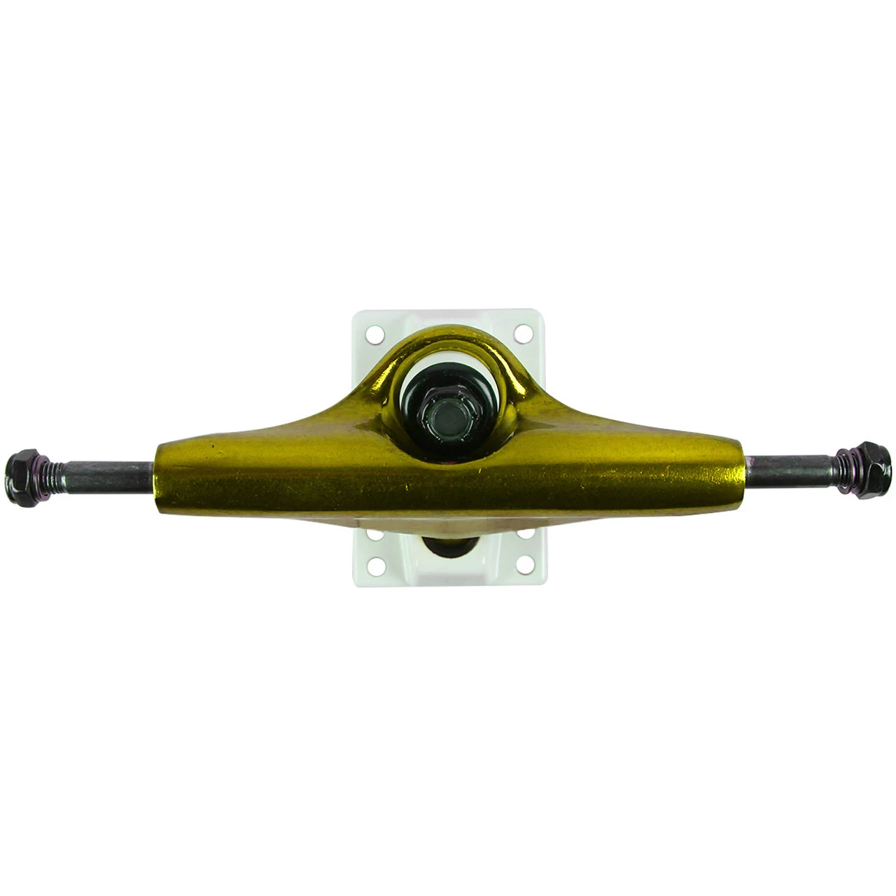 Core Trucks 5.25 (8.0") Anodized Gold / White Base 4 Core Trucks 5.25 (8.0") Anodized Gold / White Base - Image 4