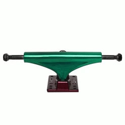 Core Hollow Trucks 5.25 (8.0") Anodized Green With Red Base (Hollow Kingpin) 6 Core Hollow Trucks 5.25 (8.0") Anodized Green With Red Base (Hollow Kingpin) -Powell Peralta Store green red h 52 2 52987.1590039291