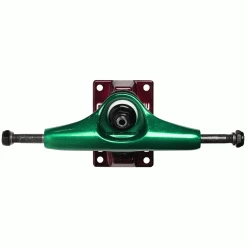 Core Hollow Trucks 5.5 (8.25") Anodized Green With Red Base (Hollow Kingpin) 7 Core Hollow Trucks 5.5 (8.25") Anodized Green With Red Base (Hollow Kingpin) -Powell Peralta Store green red h 52 4 94120.1590066947