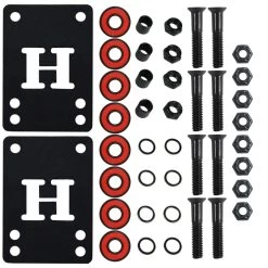 Moose Complete Dipped White 8.25" -Powell Peralta Store hardware kit 22 33641.1659557961