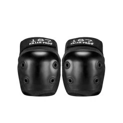 187 Killer Pads Junior Size 6-Pack Black -Powell Peralta Store killerpadsjrknee 29363.1573076367