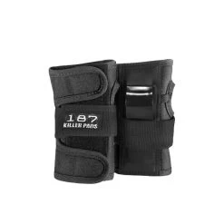 187 Killer Pads Junior Size 6-Pack Black -Powell Peralta Store killerpadsjrwrist 41152.1573076368