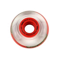 Labeda Roller Hockey Wheels - Slime 76mm 76A Red (Single)