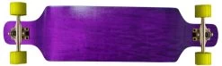 Moose Longboard Complete - Drop Down 9.4 X 38 Purple Concave MapleSymmetrical Shape