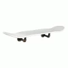 Floating Industrial Style Maple Skateboard Deck Shelf With Pipe Mounting System 7.75" Dipped White