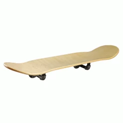 Floating Industrial Style Maple Skateboard Deck Shelf With Pipe Mounting System 7.75" Natural