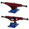 Core Hollow Trucks 5.25 (8.0") Anodized Red With Blue Base (Hollow Kingpin)