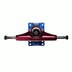 Core Hollow Trucks 5.25 (8.0") Anodized Red With Blue Base (Hollow Kingpin) -Powell Peralta Store red blue h 52 4 71785.1590066885