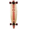 Street Surfing Longboard Retro Stripe Red Pintail 9.6" X 40"
