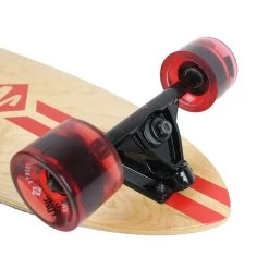 Street Surfing Longboard Retro Stripe Red Pintail 9.6" X 40" -Powell Peralta Store retro stripe 4 31134.1630597739