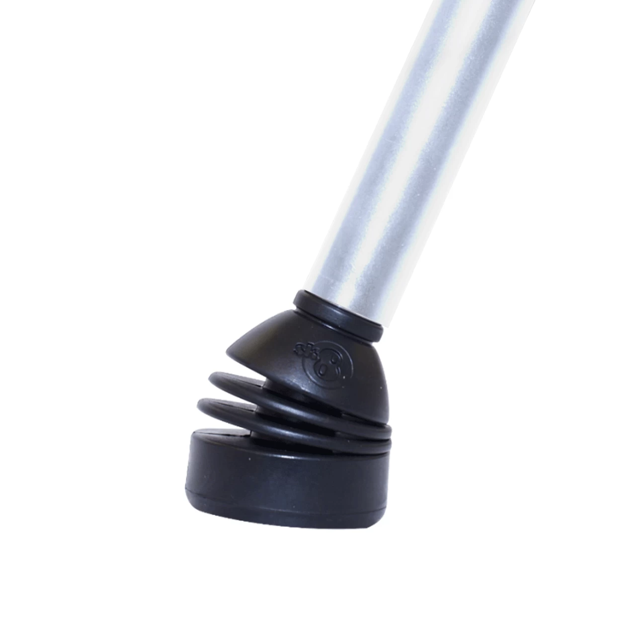 SK8Pole Aluminum Land Paddle - Silver 3 SK8Pole Aluminum Land Paddle - Silver - Image 3